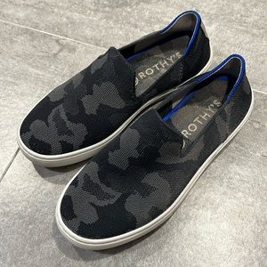 Rothy's Women's Sneakers Size 6 The Original Slip On Sneakers Shoes Camo